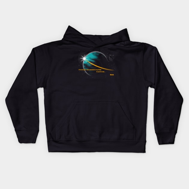 Boldly gone. Kids Hoodie by Everdream